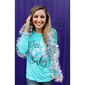 Crazy Train “Ice Ice Baby” Graphic Long Sleeve Tee